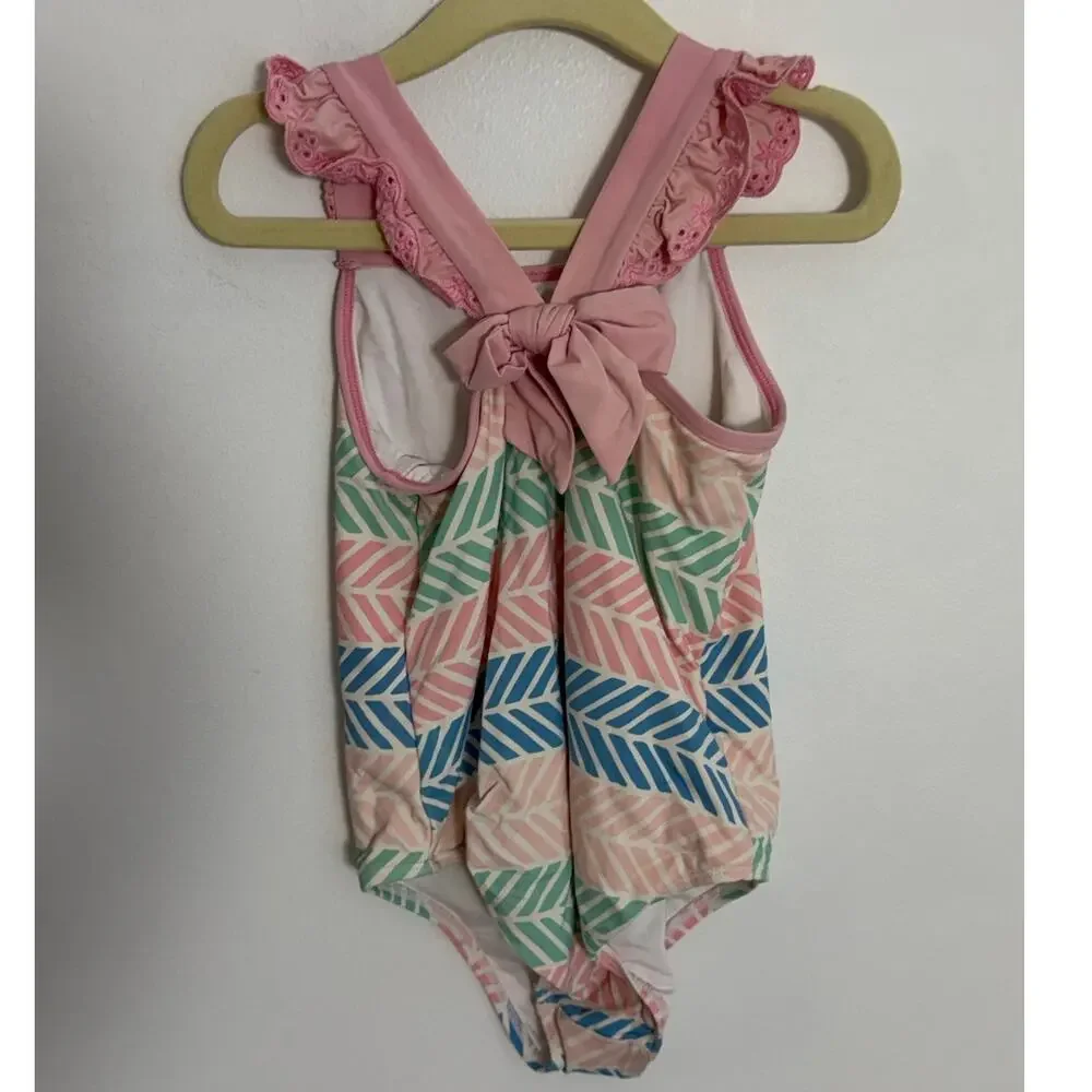 The Beaufort Bonnet Company 1 piece Girl's swimsuit size 4T